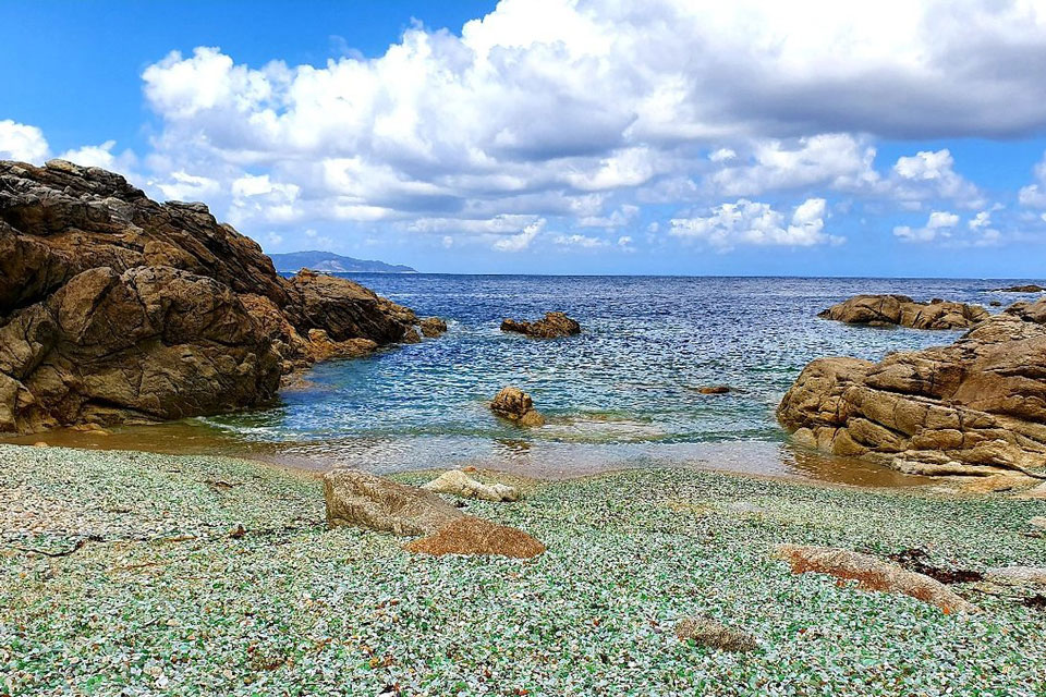 Playa de los Cristales. Laxe